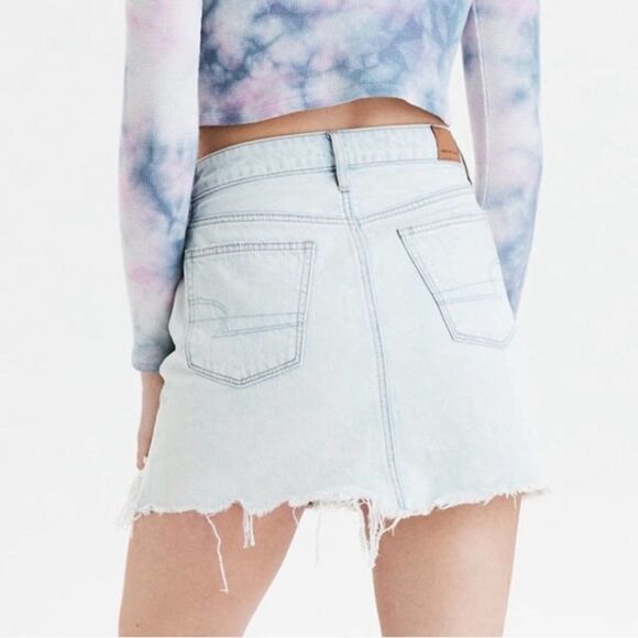 NWT American Eagle Denim Skirt 00‎ - Picture 2 of 9